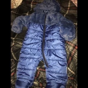 Hooded Snowsuit for Infant